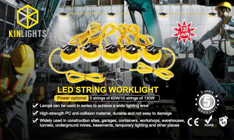 Series Tripper Led Construction String Lights