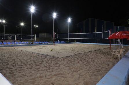 Volleyball Court Lighting