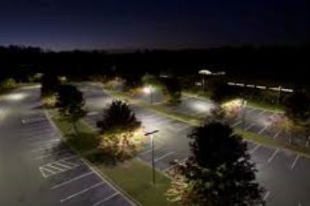 Parking lot lighting