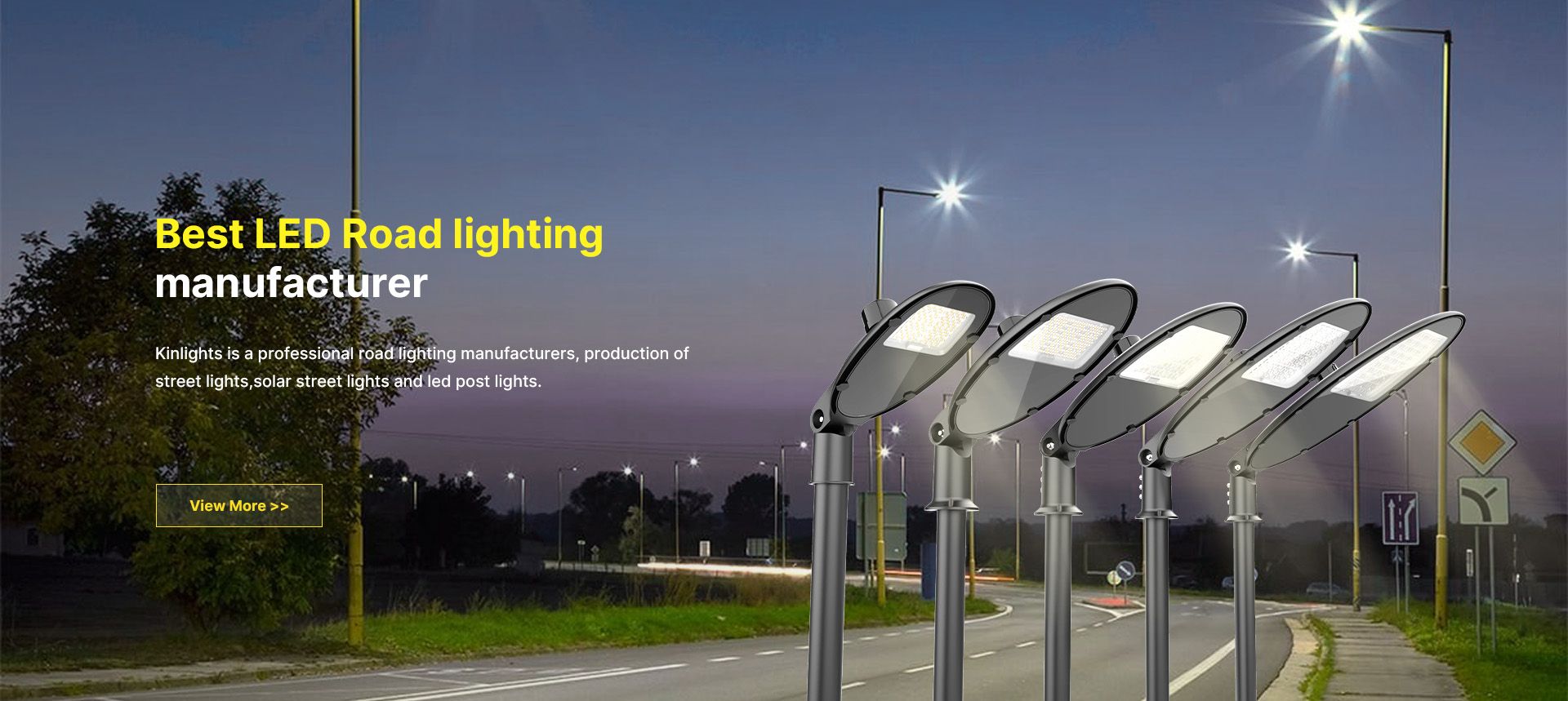 Best LED Road lighting manufacturer