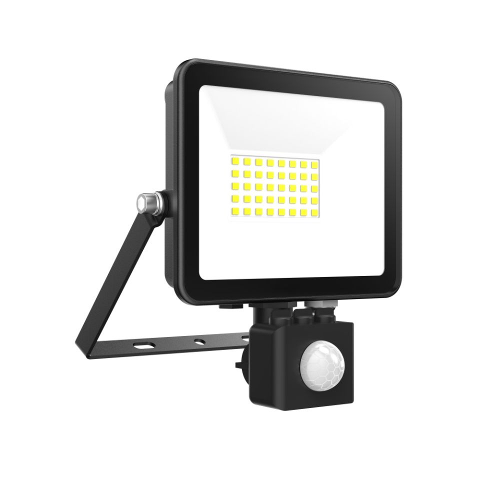 LED Flood Light With PIR Sensor